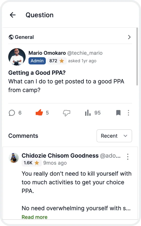 Your NYSC Questions, Answered Instantly